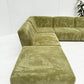 Large Green Modular Sofa