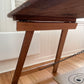 Vintage timber trestle table