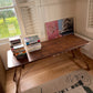 Vintage timber trestle table