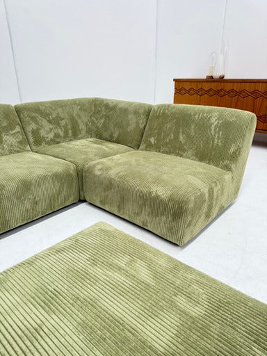 Large Green Modular Sofa