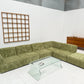 Large Green Modular Sofa