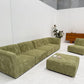 Large Green Modular Sofa