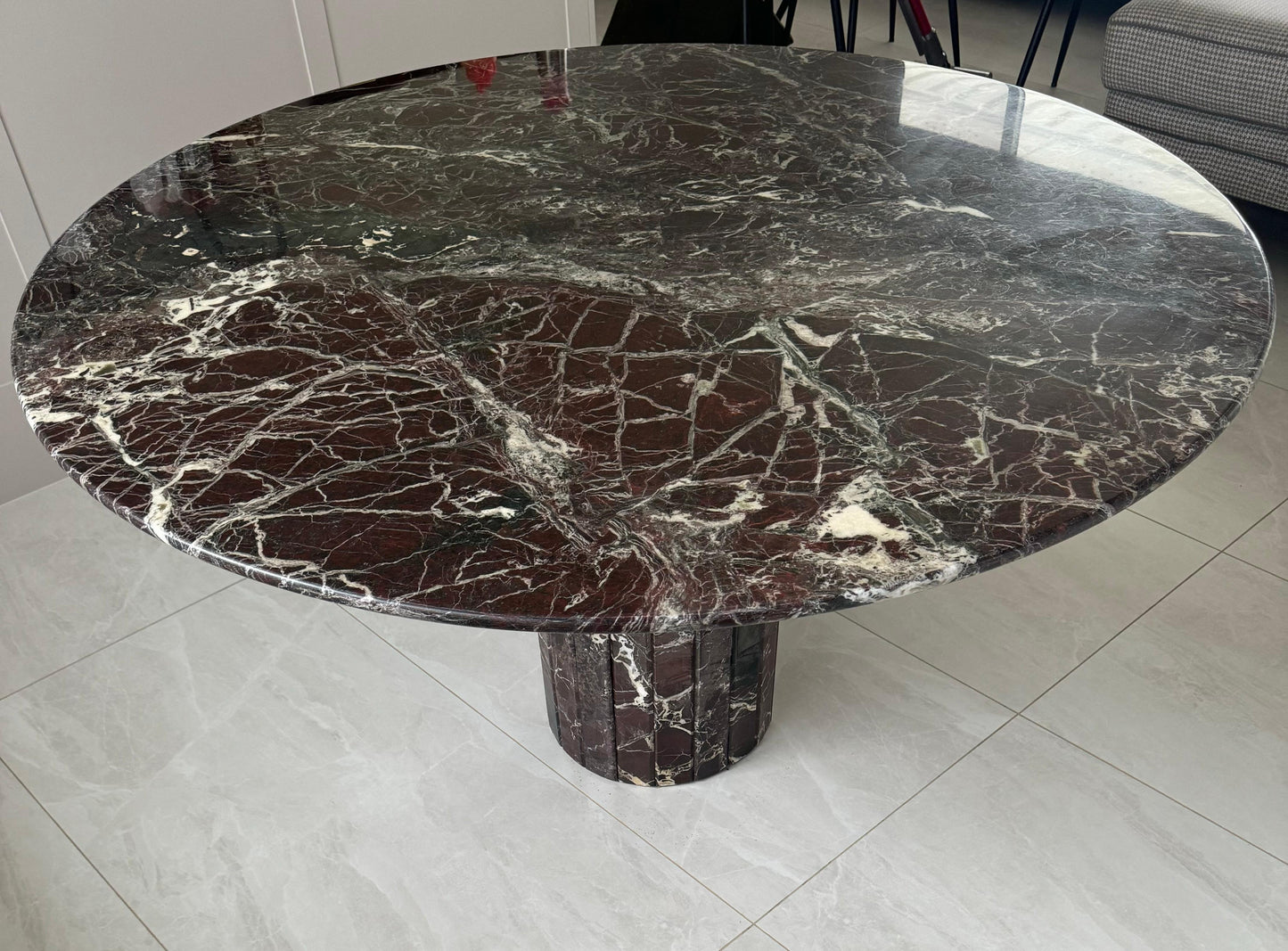 Italian Marble Dining Table