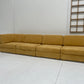 Yellow Corduroy Modular Sofa