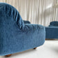 Zotta Vintage Corduroy Modular Chairs - Four Available