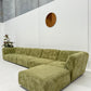 Large Green Modular Sofa