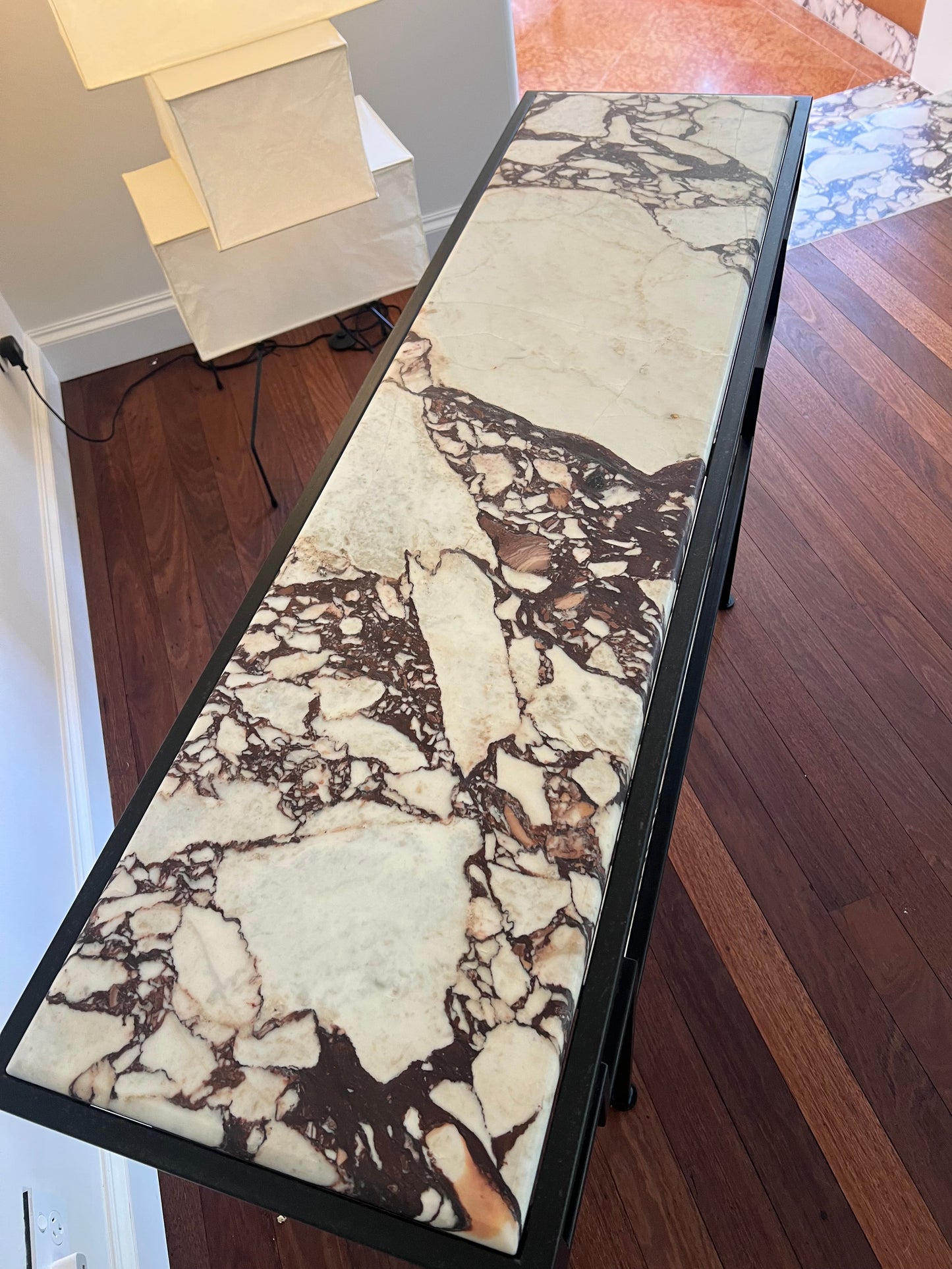 On Hold - Custom Viola Marble Console