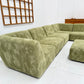 Large Green Modular Sofa