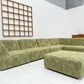 Large Green Modular Sofa