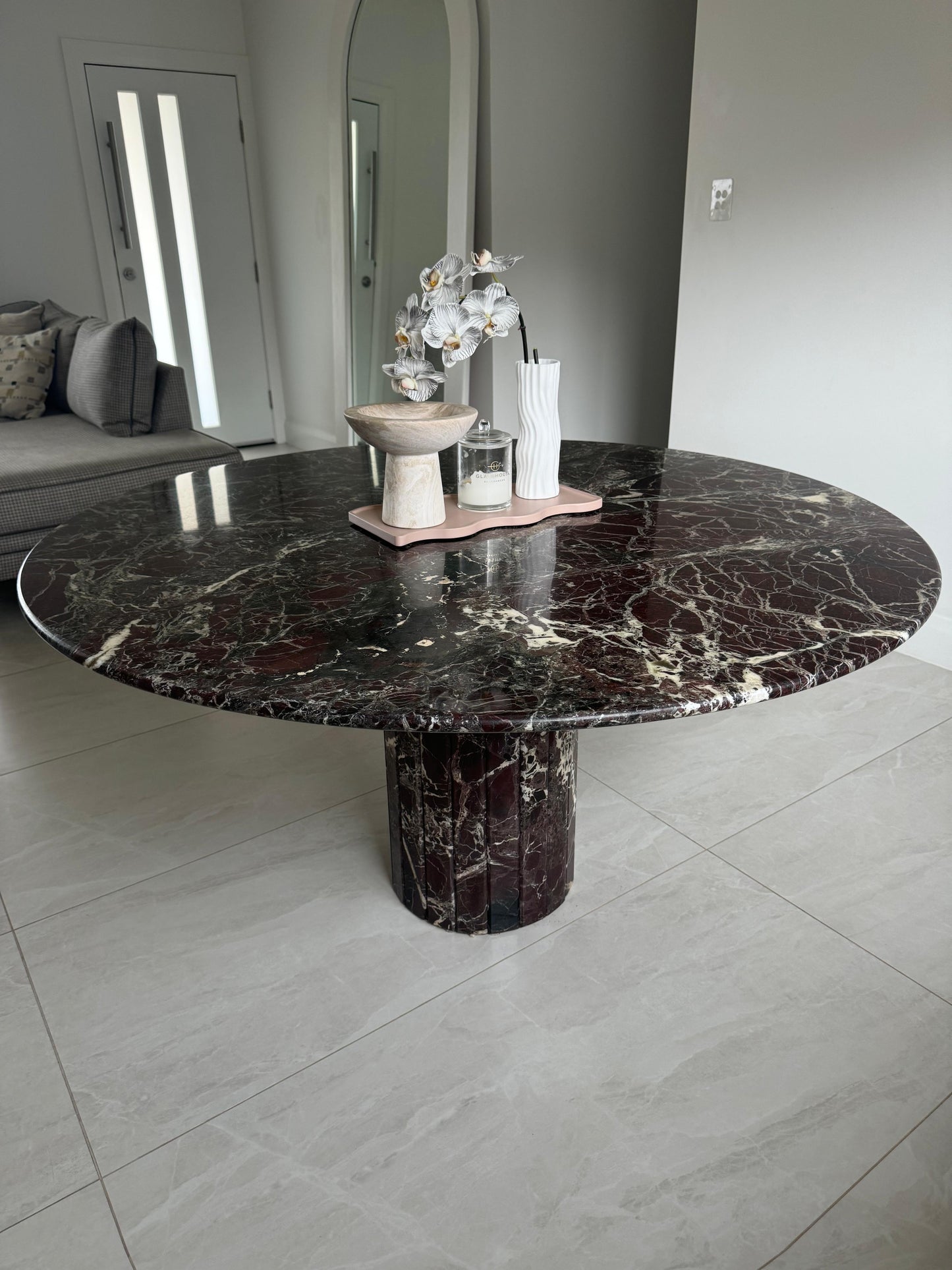 Italian Marble Dining Table