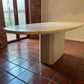 Travertine Dining Table