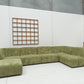 Large Green Modular Sofa