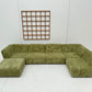 Large Green Modular Sofa