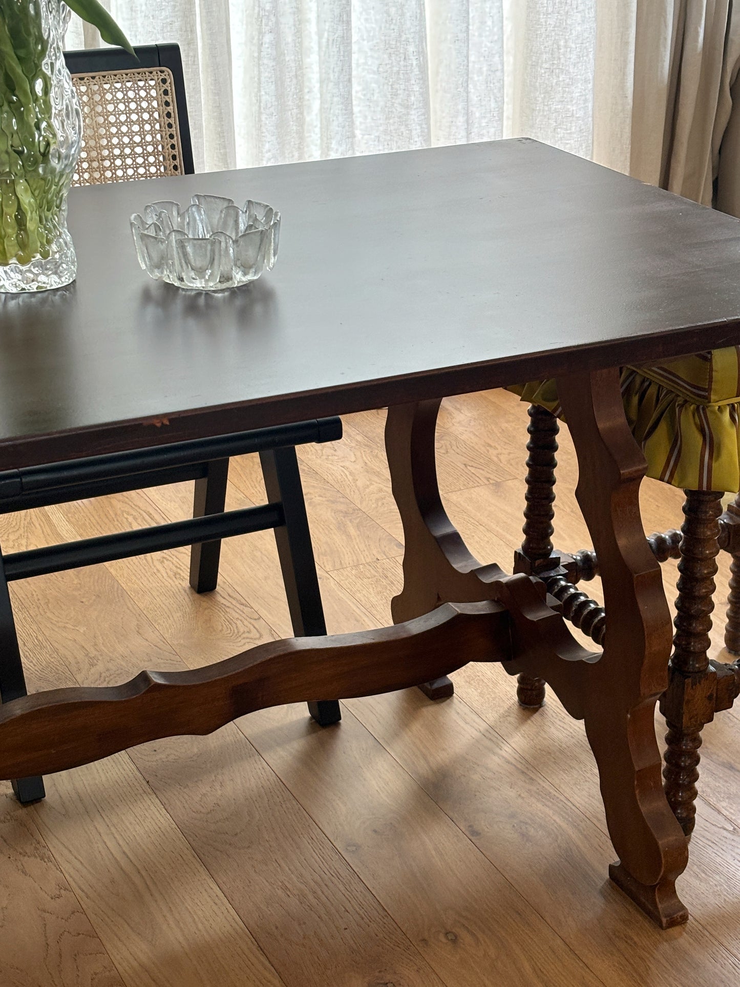 Spanish Vintage Wooden Dining Table