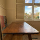 Vintage timber trestle table