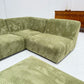 Large Green Modular Sofa