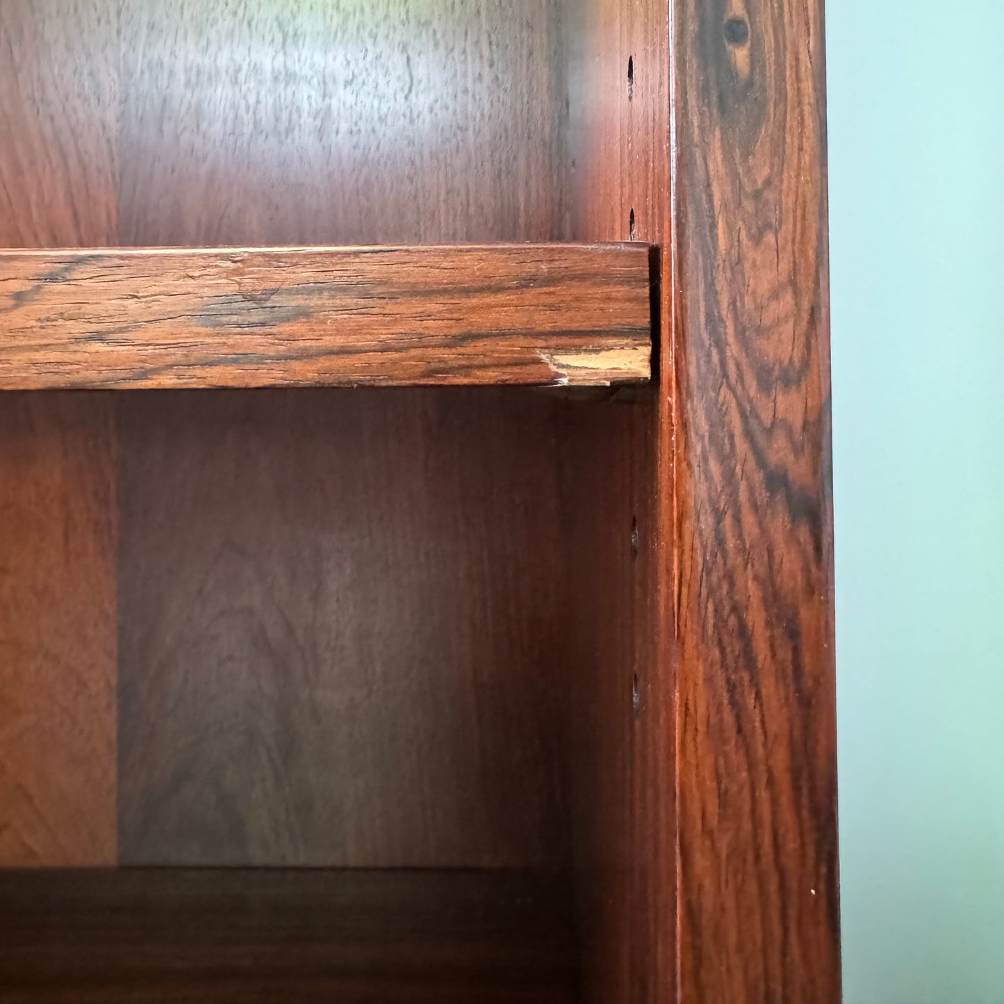 Vintage Mid Century Danish Bookshelf