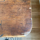 Vintage timber trestle table