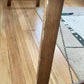 Vintage timber trestle table