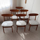 Set of Six Farstrup #210 Teak Dining Chairs