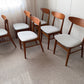 Set of Six Farstrup #210 Teak Dining Chairs