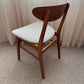 Set of Six Farstrup #210 Teak Dining Chairs