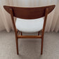 Set of Six Farstrup #210 Teak Dining Chairs