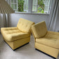 Yellow Lounge Chair - Sold as a pair