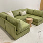 Custom Order - Green Modular Corduroy Sofa