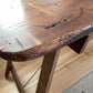 Vintage timber trestle table