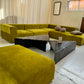 Bespoke Chartruese Block Modular Sofa Set