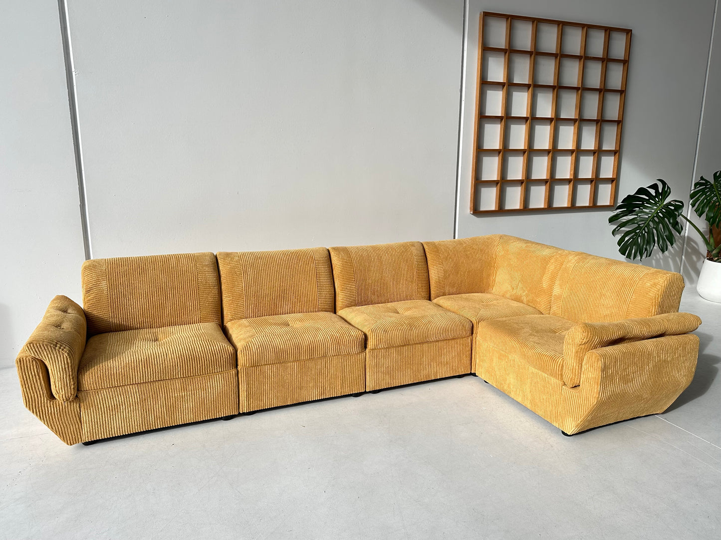 Bespoke Corduroy Modular Sofa