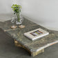 Vintage Green Marble Coffee Table