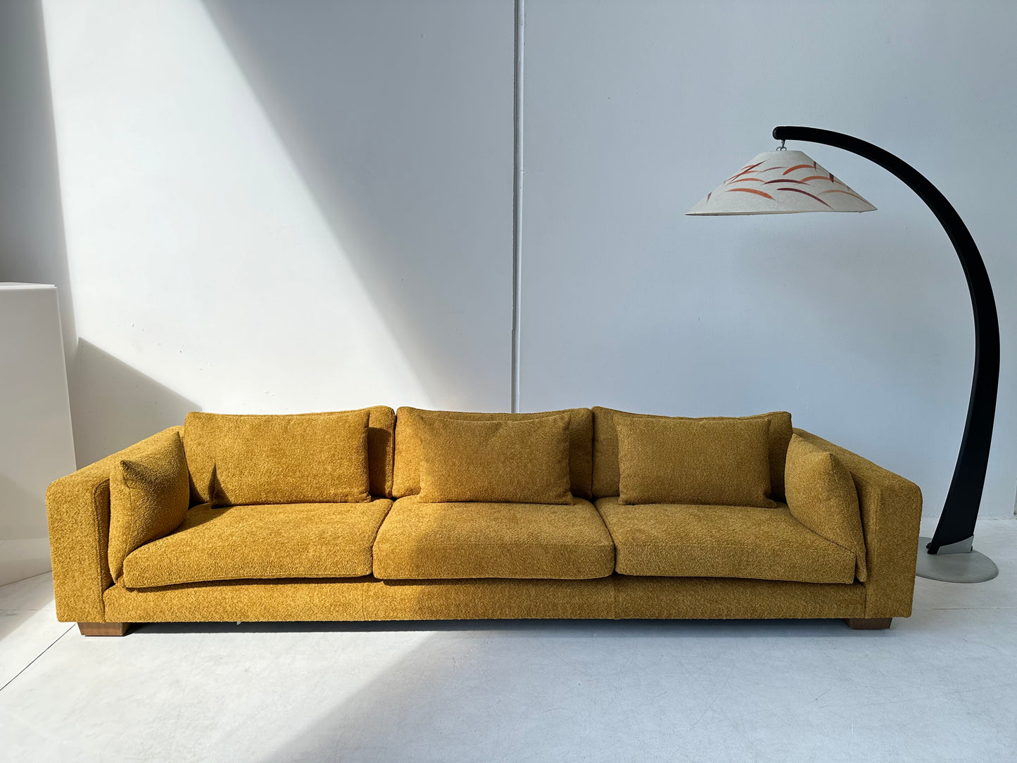 Mustard Jardan Sofa & Ottoman