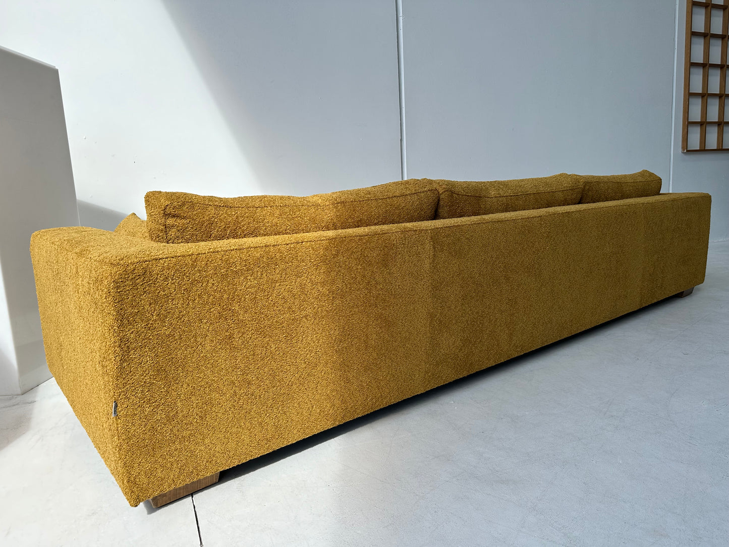 Mustard Jardan Sofa & Ottoman