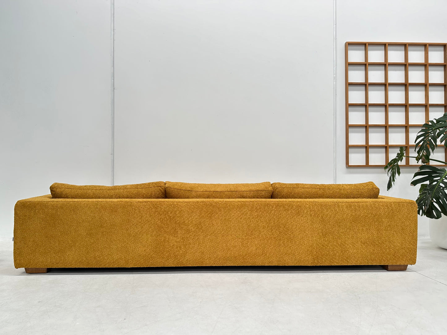 Mustard Jardan Sofa & Ottoman