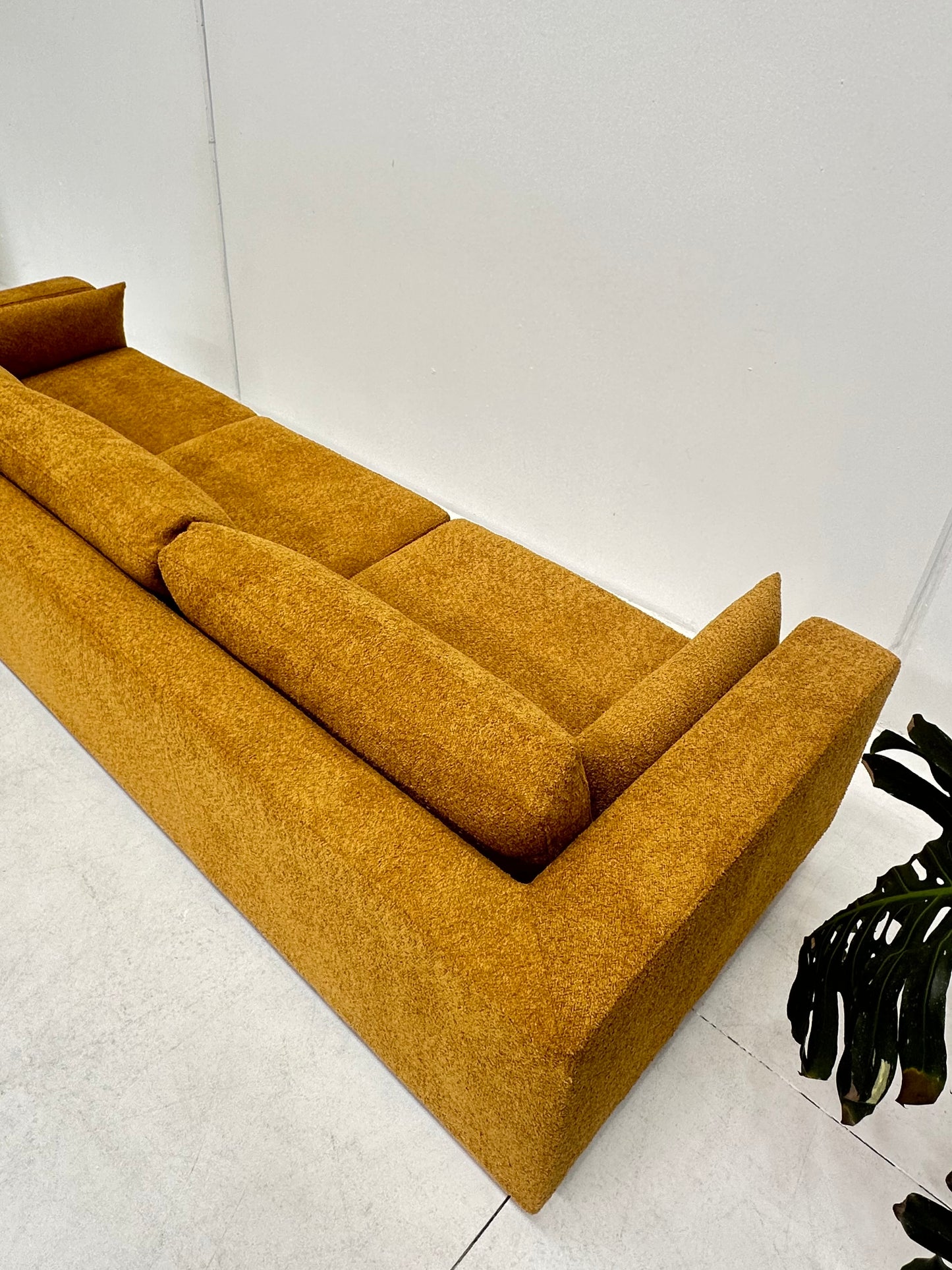 Mustard Jardan Sofa & Ottoman