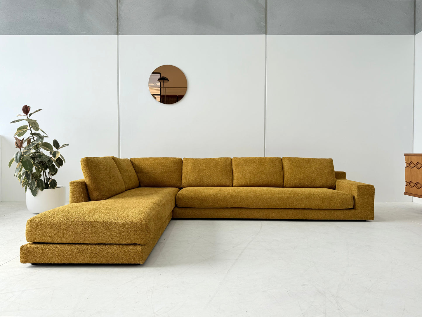 Mustard Jardan Sofa