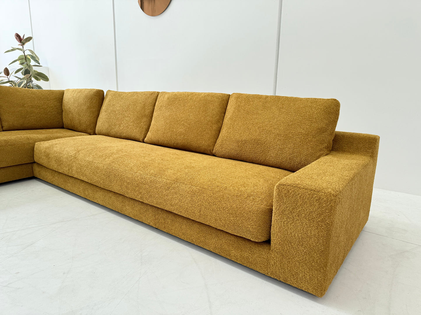 Mustard Jardan Sofa