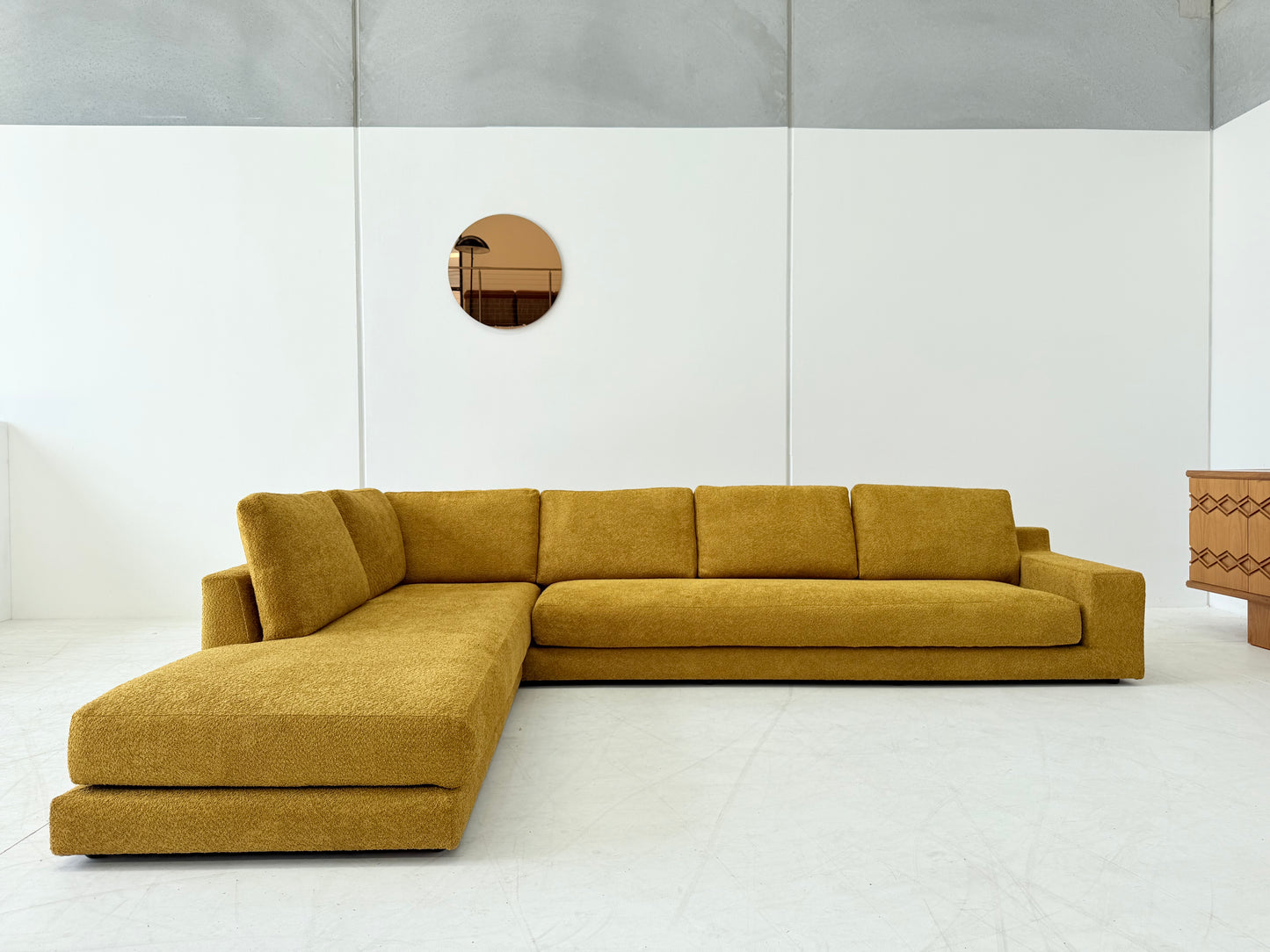 Mustard Jardan Sofa