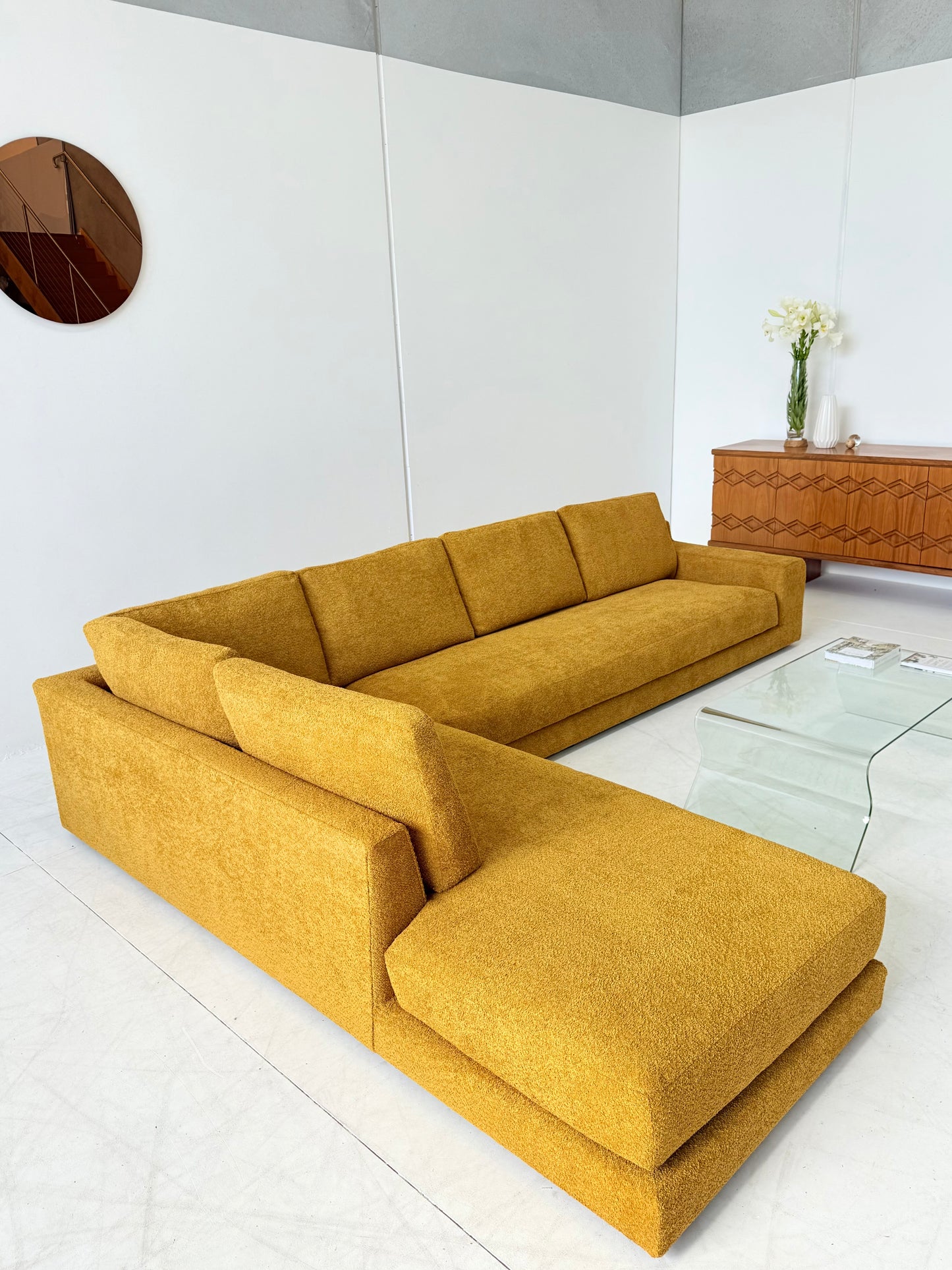 Mustard Jardan Sofa