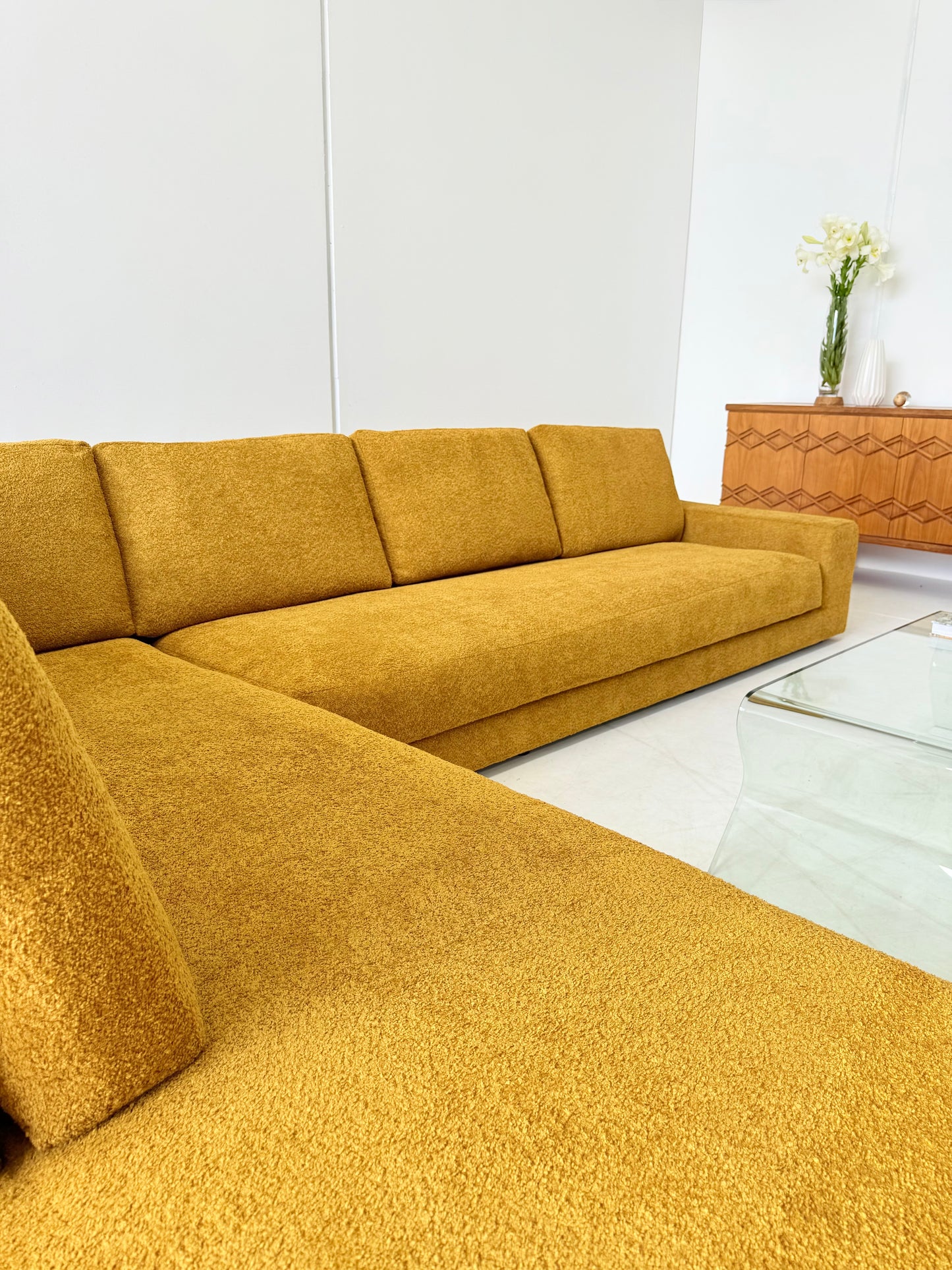 Mustard Jardan Sofa