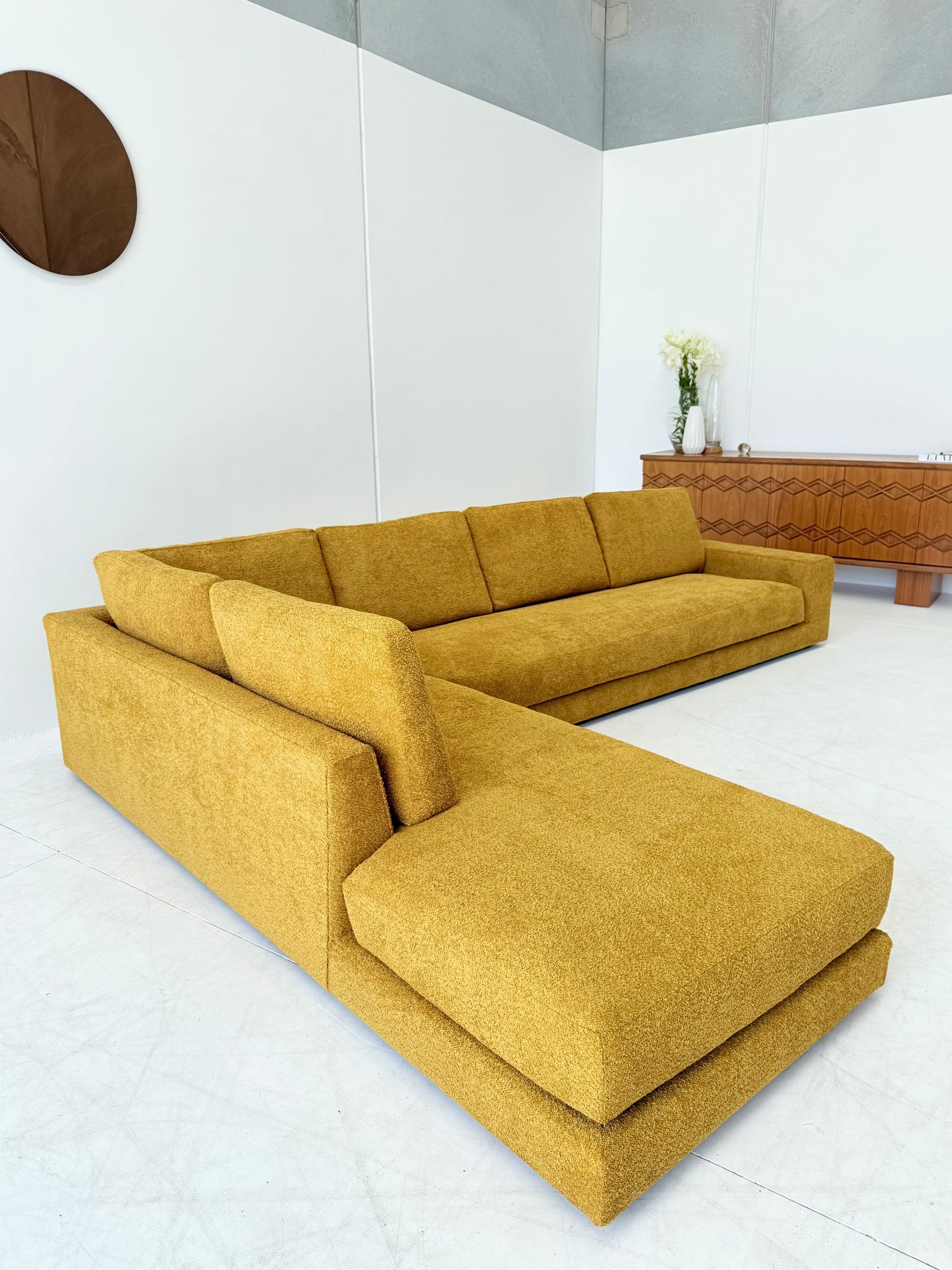 Mustard Jardan Sofa