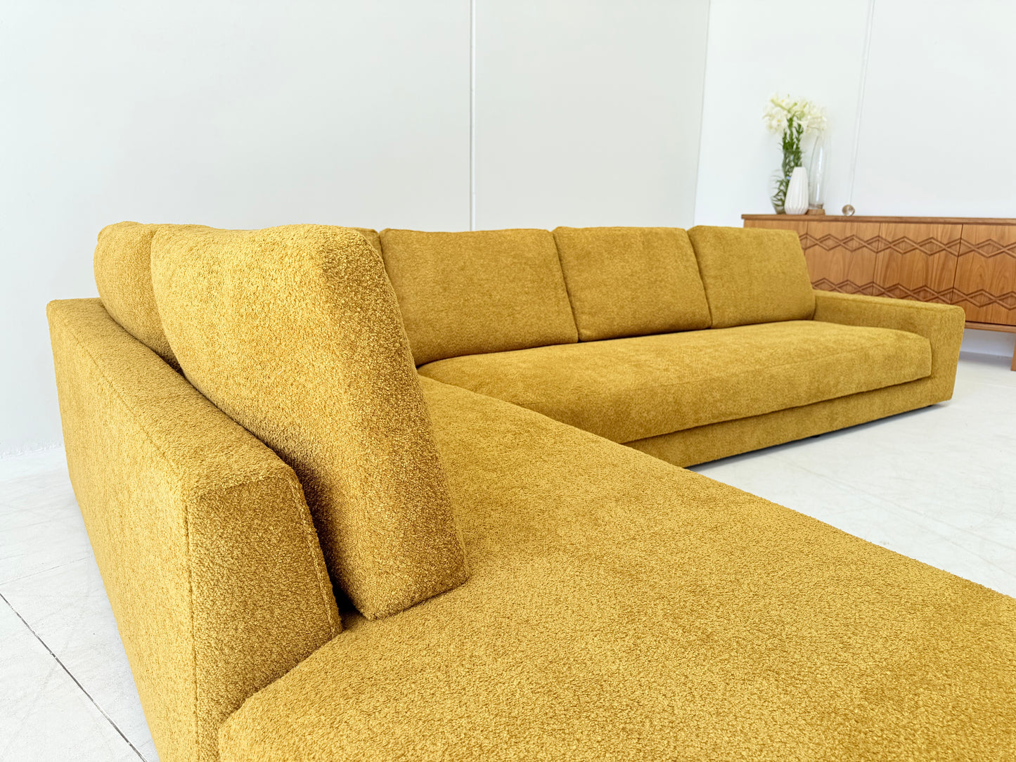 Mustard Jardan Sofa