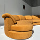 Curved Toffee Sofa