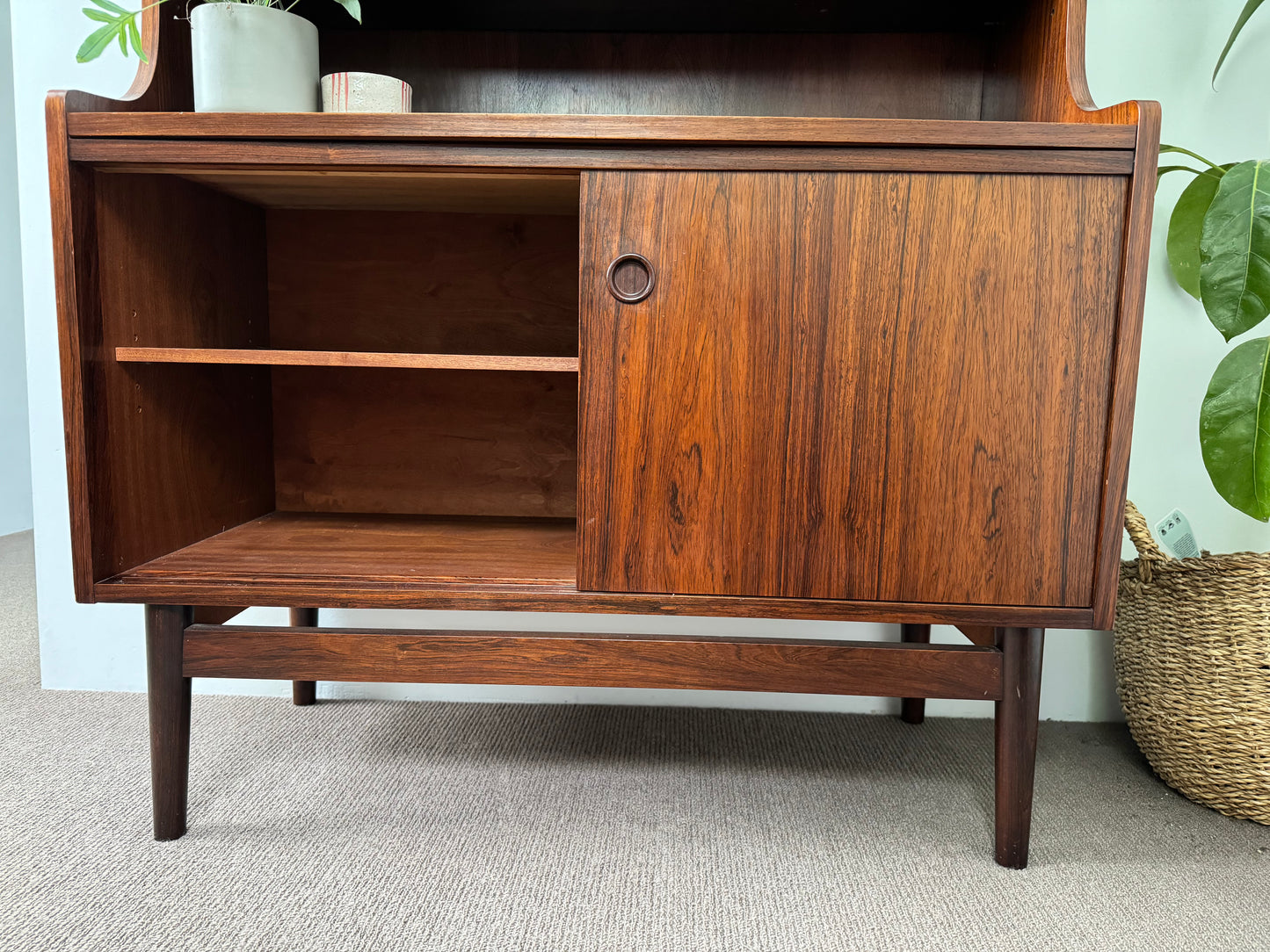 Vintage Mid Century Danish Bookshelf