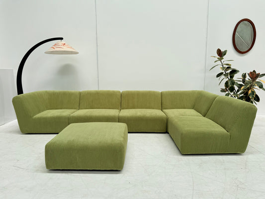 Green Corduroy Sofa