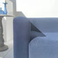 Bespoke Blue Sofa & Ottoman