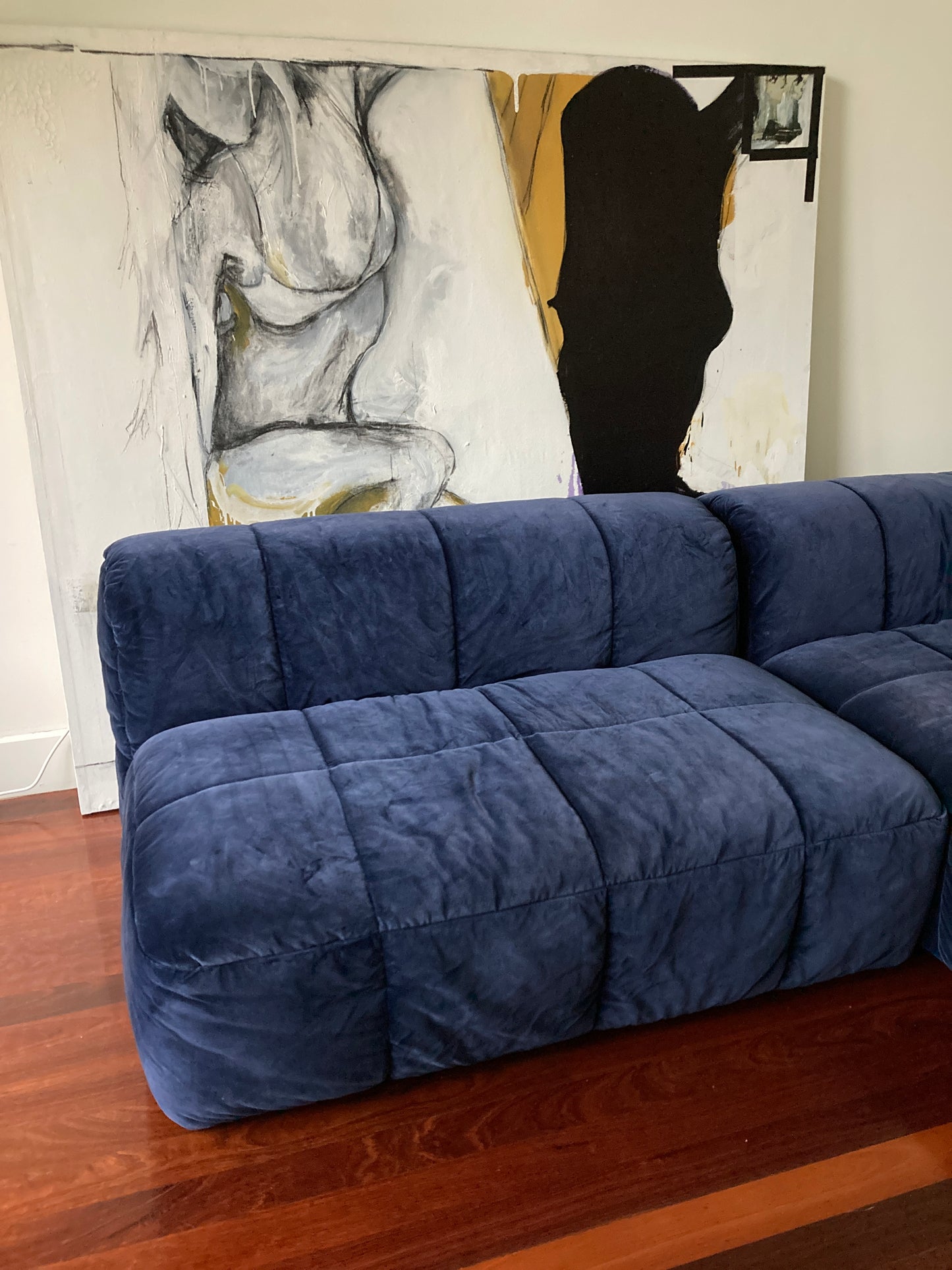 Arflex Strips Sofa by Cini Boeri