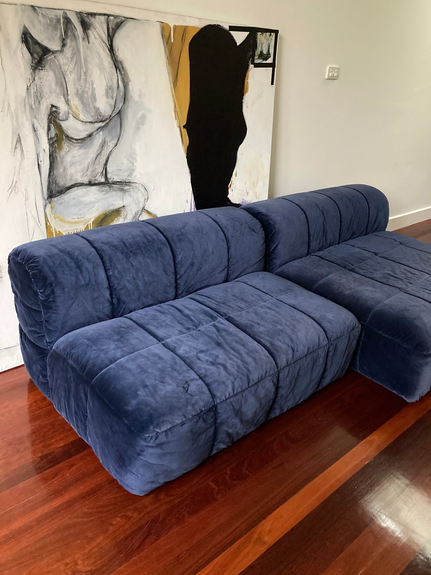 Arflex Strips Sofa by Cini Boeri